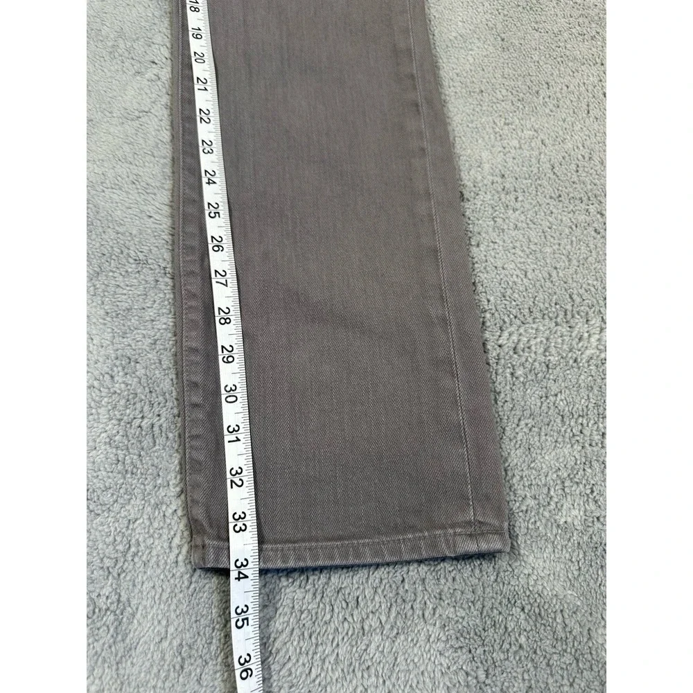 Bonobos Travel Jeans Mens 34x34 Gray Slim Straight Leg Stretch Read